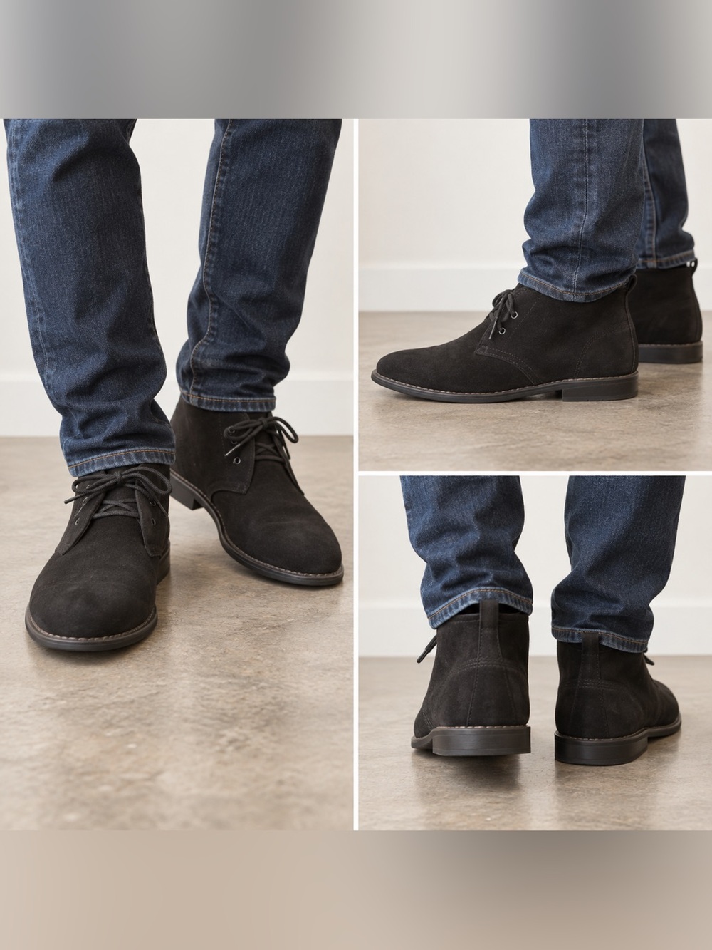 GAP Black Suede Men's Chukka Boots size 9